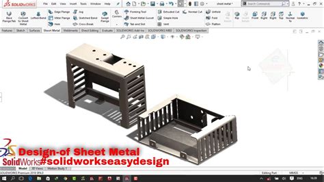 youtube solidworks sheet metal tutorial|solidworks sheet metal download.